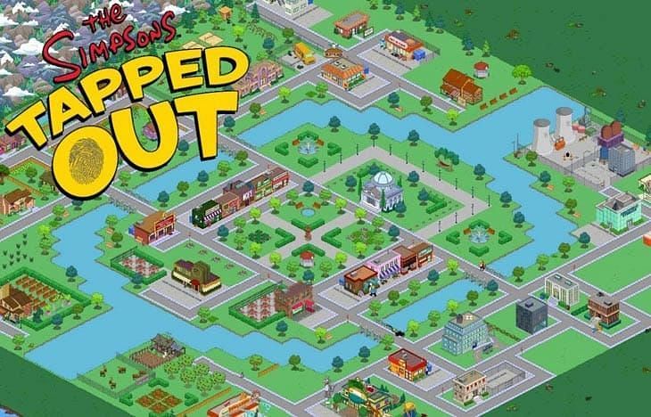 Rebuild the city in The Simpsons: Tapped Out (Image Credits: Product Reviews Net)